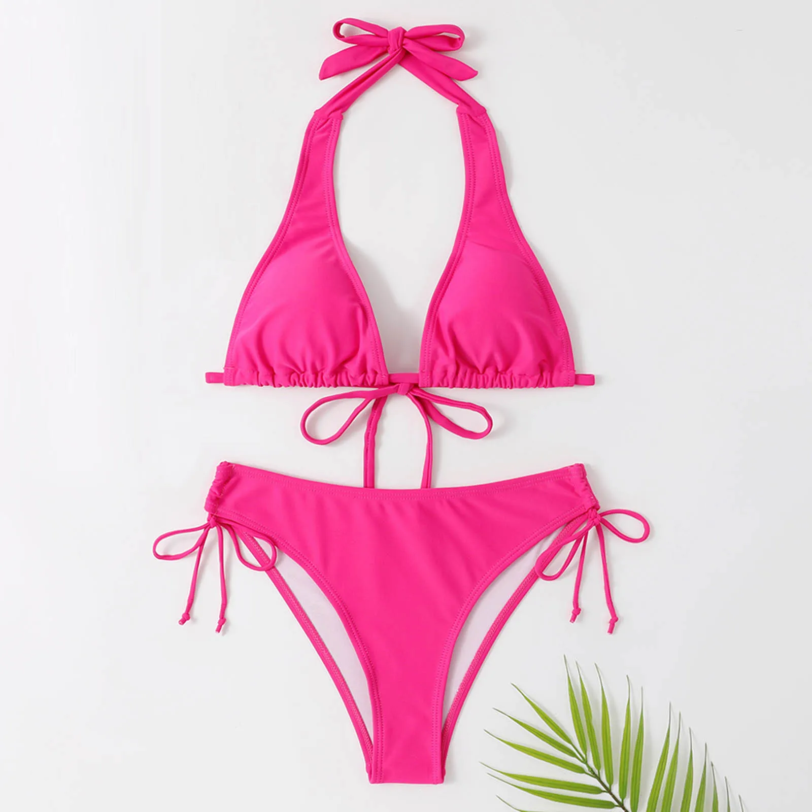 Heidi-Mode | Klassischer Schwarzer Neckholder-Bikini - Image 2