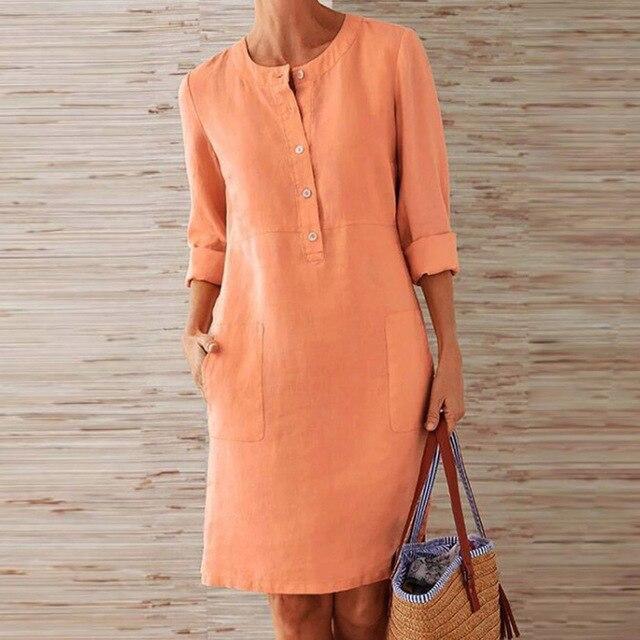 Heidi-Mode | Kleid Aus Midi-Länge für Frauen - Image 2