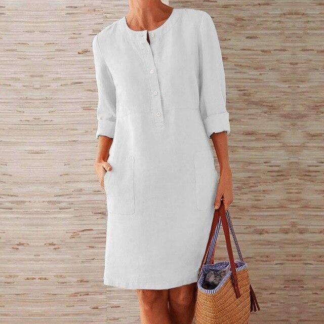 Heidi-Mode | Kleid Aus Midi-Länge für Frauen - Image 5