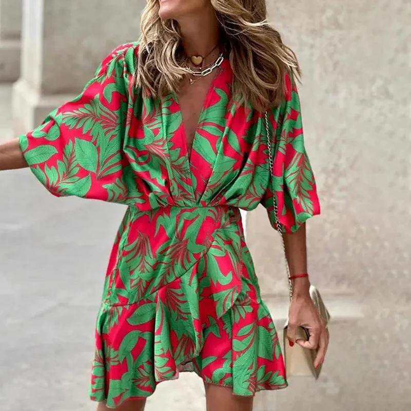 Heidi-Mode | Elegantes Kleid mit Fledermausärmeln - Image 2