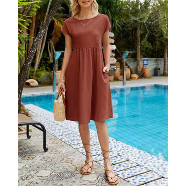 Heidi-Mode | Kleid Lässiges Lockeres Sommerkleid für Jede Gelegenheit - Image 8