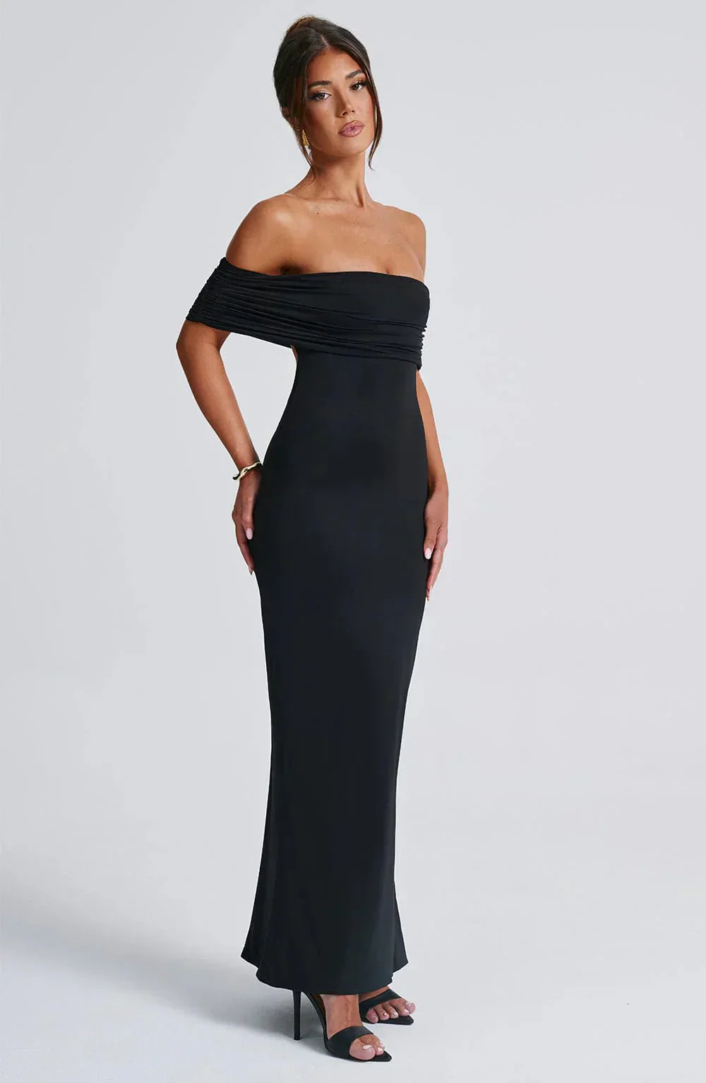 Heidi-Mode | Kleid Offene Rückseite Bodycon Off Shoulder Kleid Elegantes Kleid - Image 6