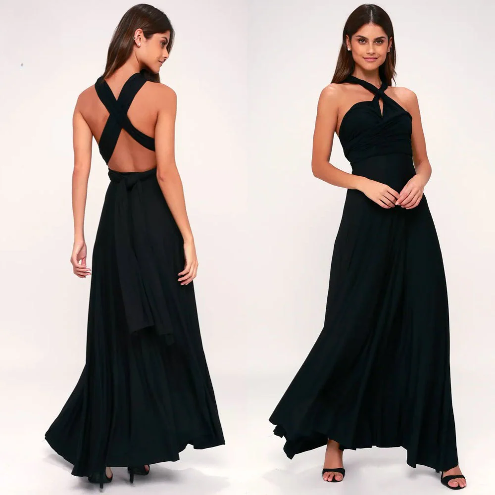 Heidi-Mode | Damen Geformtes Satin Kleid Stylish - Image 4