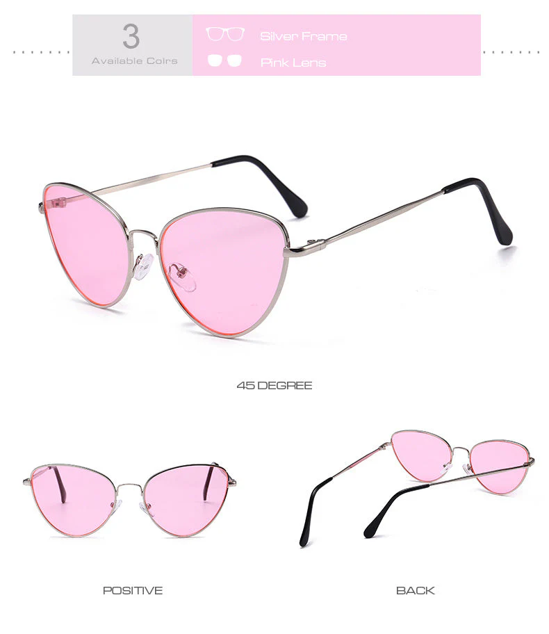 Heidi-Mode | Kleine Weinlese Katze Auge Sonnenbrille - Image 5