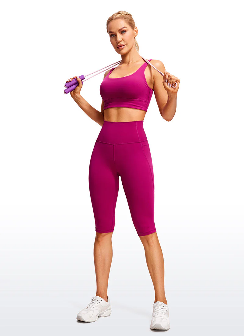 Heidi-Mode | Knie Länge Taschen Capri Leggings 13'' - Image 8