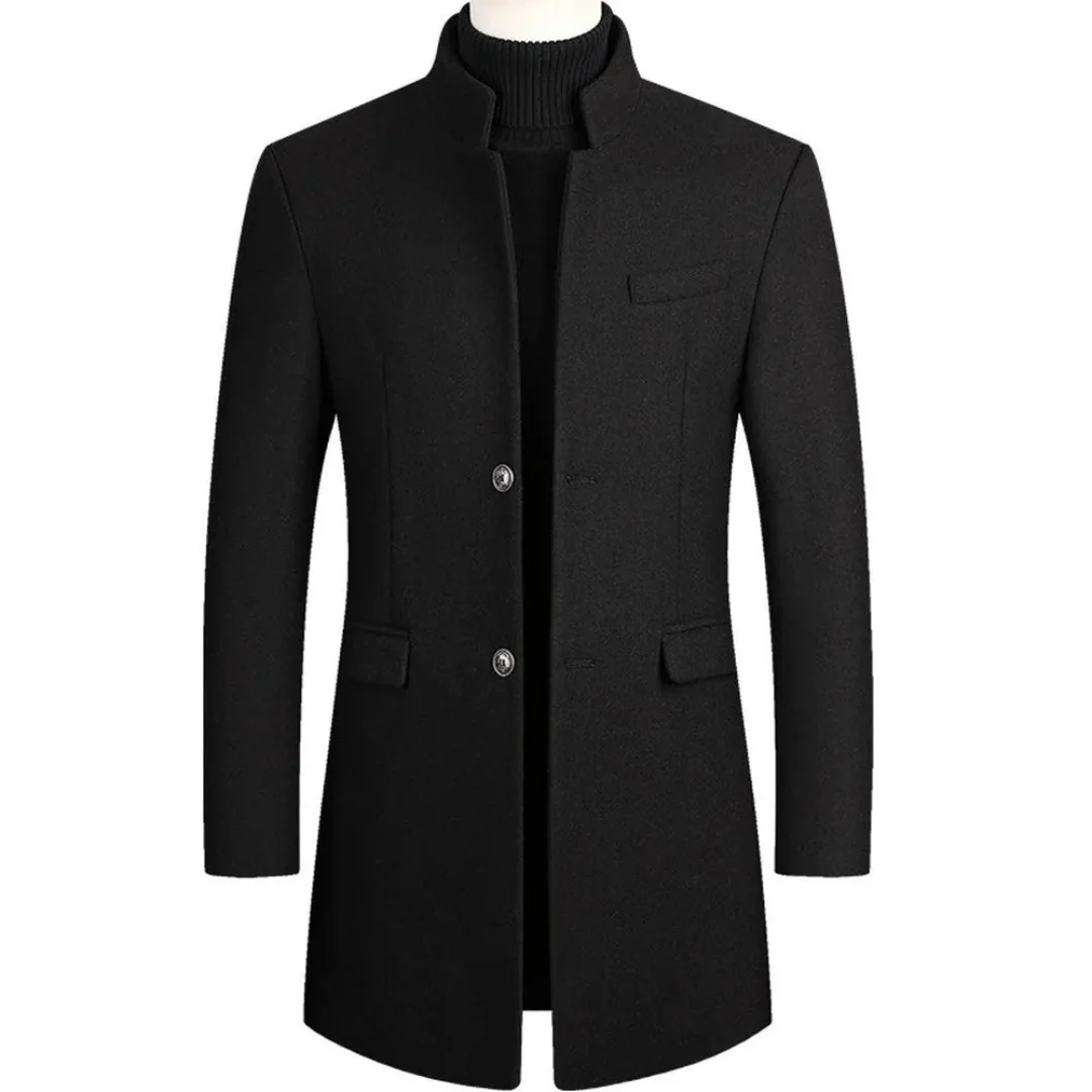 Heidi-Mode | Knopf Trenchcoat für Herren - Image 2
