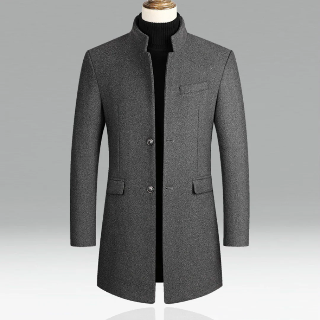 Heidi-Mode | Knopf Trenchcoat für Herren - Image 3