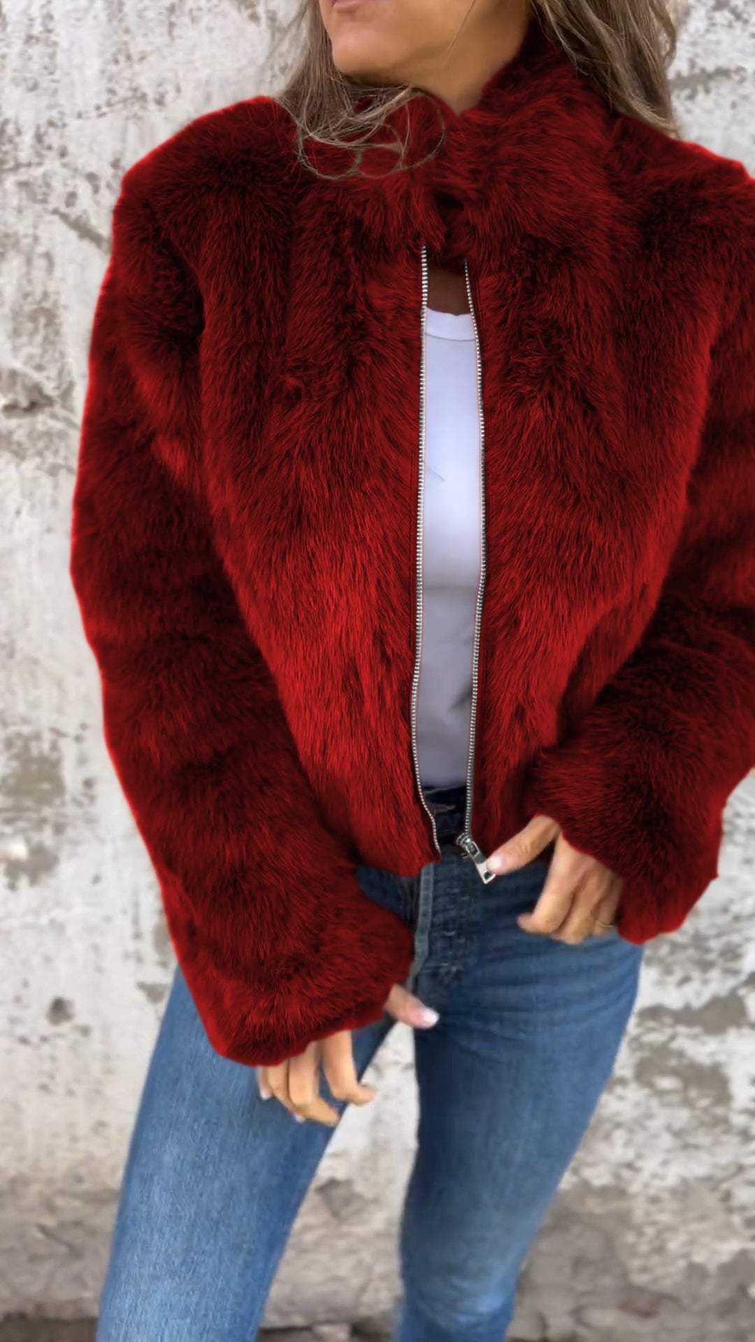 Heidi-Mode | Kunstfell-Jacke - Image 5