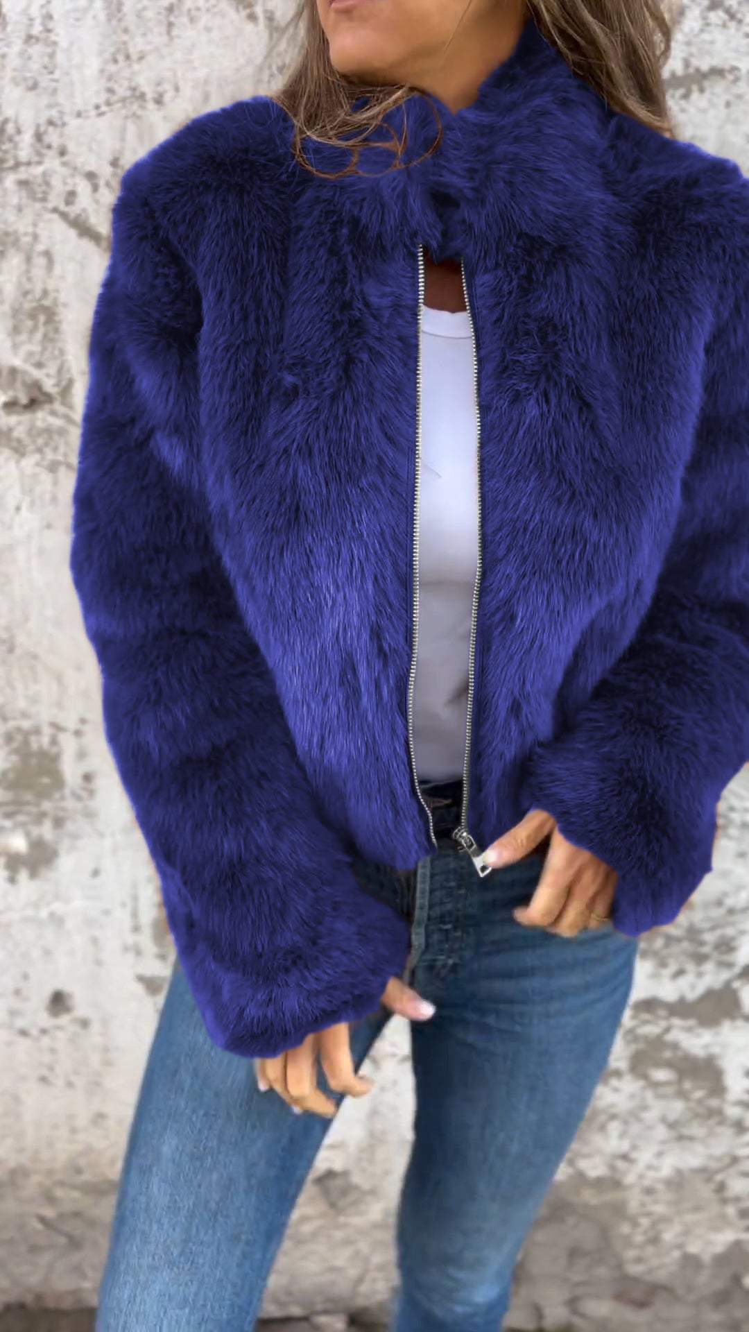 Heidi-Mode | Kunstfell-Jacke - Image 6