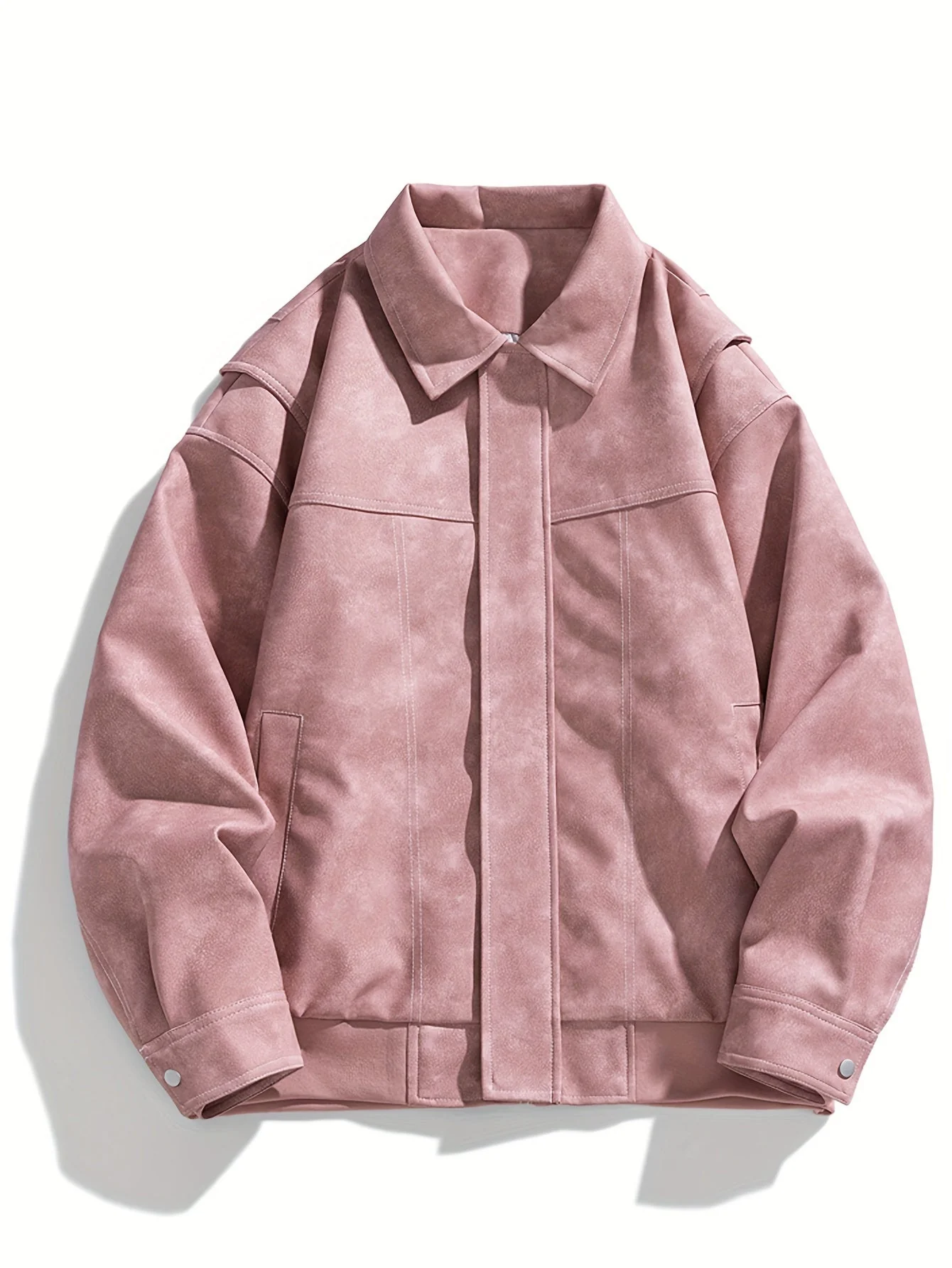 Heidi-Mode | Kunstlederjacke mit Klappkragen und Taschen - Image 11