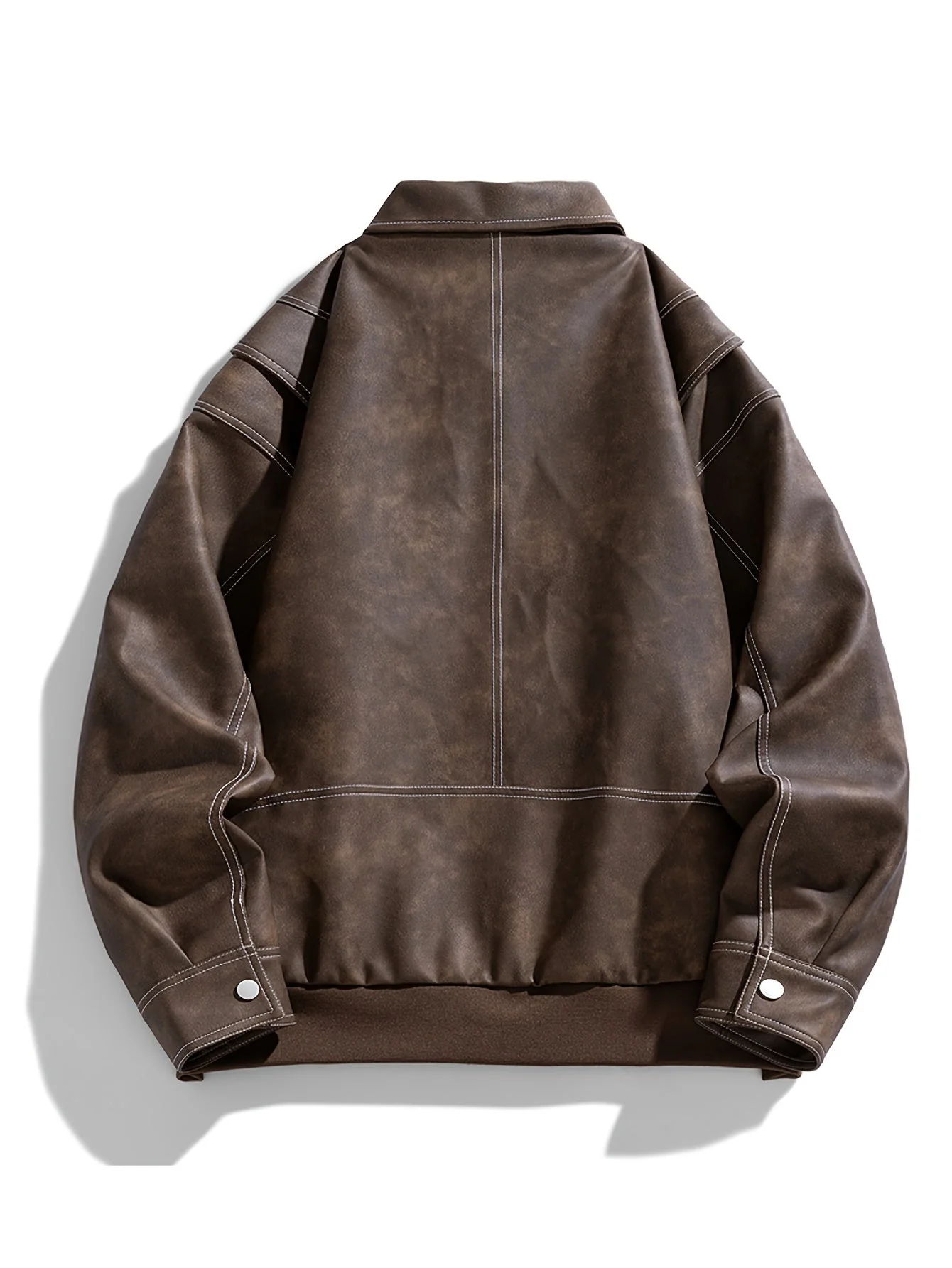 Heidi-Mode | Kunstlederjacke mit Klappkragen und Taschen - Image 3