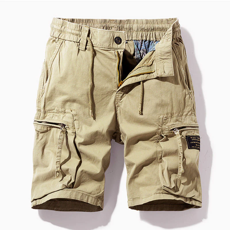 Heidi-Mode | Kurze Hose Sommer Cargo Shorts für Herren Praktische Taschen - Image 3