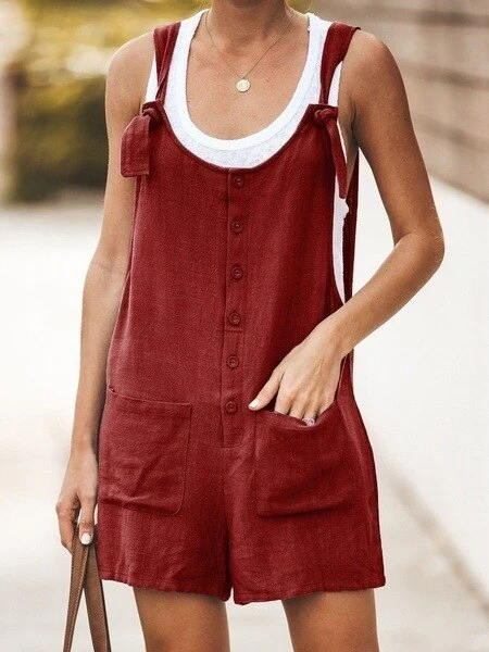 Heidi-Mode | Kurzer, Hipper Overall für Frauen für Die Warmen Tage - Image 3