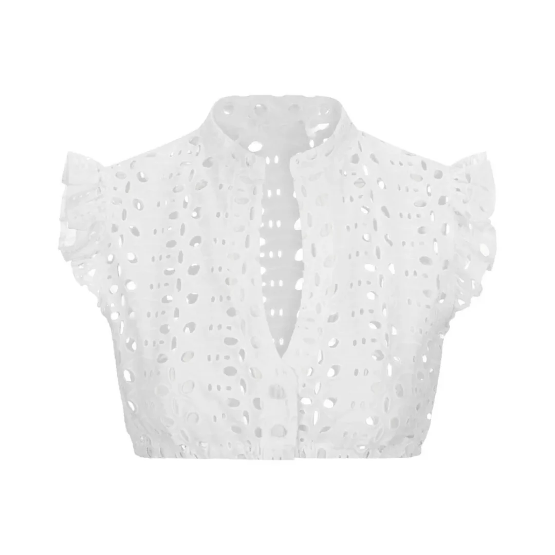 Heidi-Mode | Kurzärmelige Dirndlbluse für Frauen - Image 5