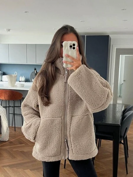 Heidi-Mode | Kuschelfleece Zip Jacke - Image 6