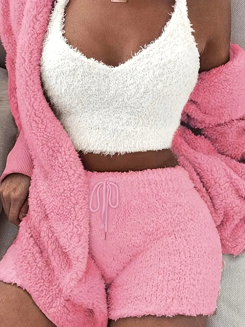Heidi-Mode | Kuschelige, Weiche Damen Pyjama Set mit Verschiedenen Farben - Image 10