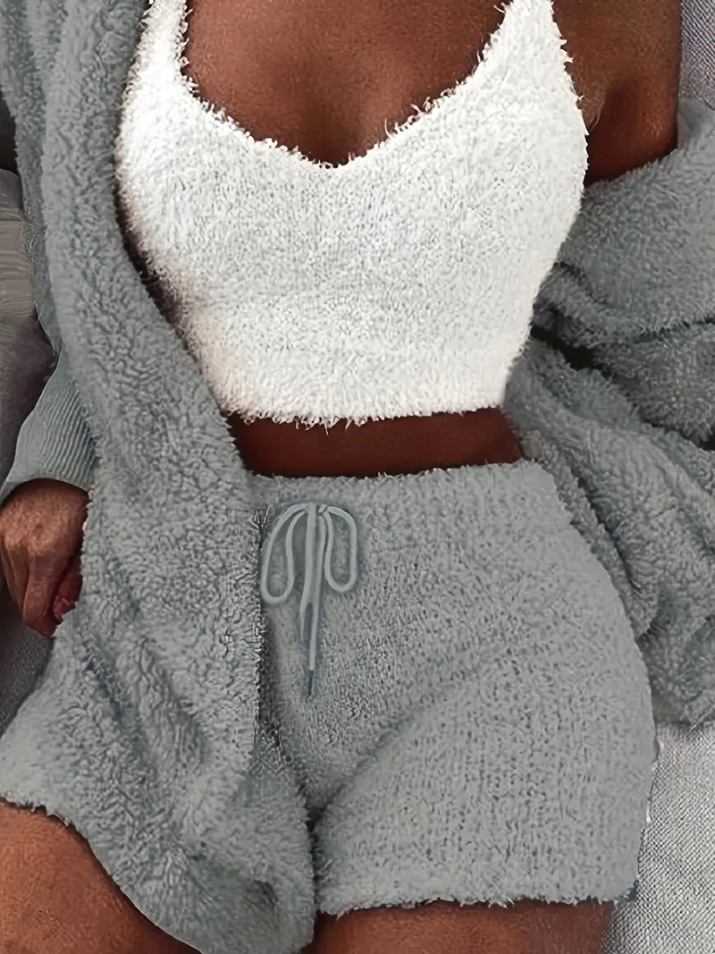 Heidi-Mode | Kuschelige, Weiche Damen Pyjama Set mit Verschiedenen Farben - Image 5