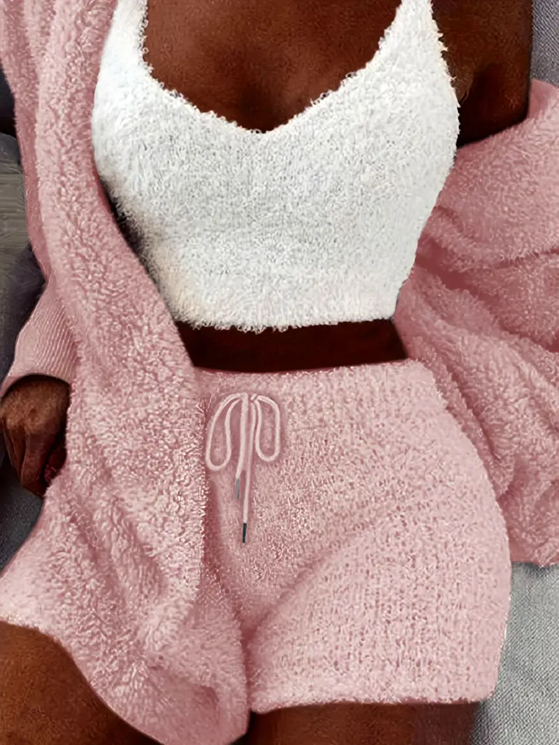 Heidi-Mode | Kuschelige, Weiche Damen Pyjama Set mit Verschiedenen Farben - Image 9