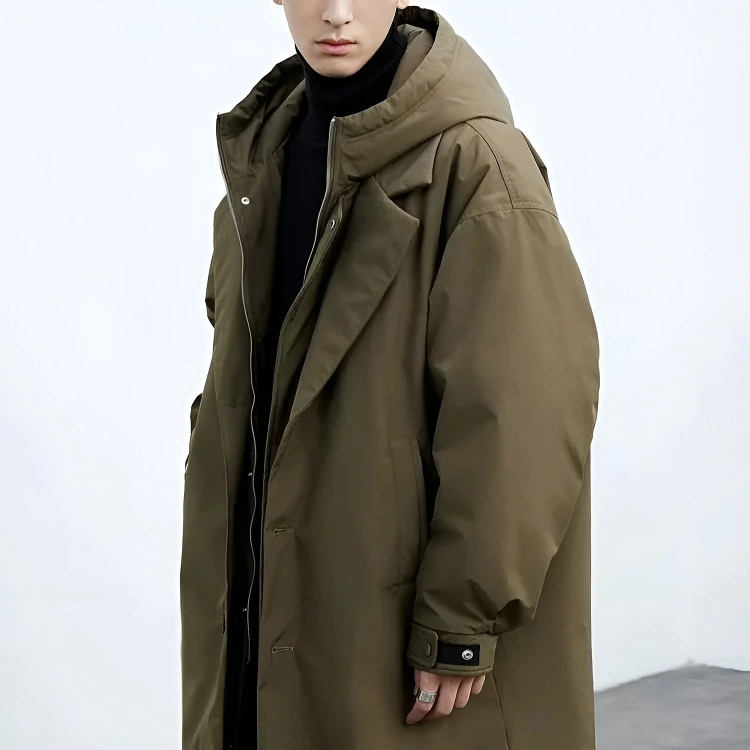 Heidi-Mode | Lange Regenjacke - Perfekt für Outdoor & Alltag - Image 4