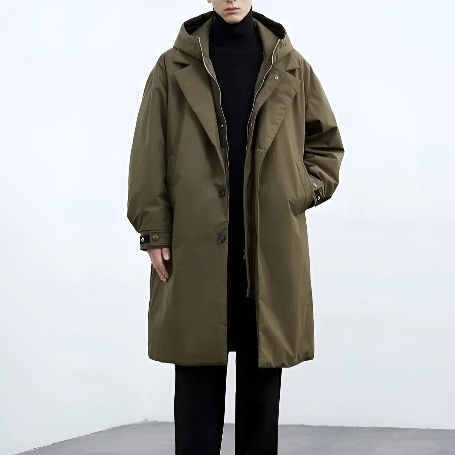 Heidi-Mode | Lange Regenjacke - Perfekt für Outdoor & Alltag - Image 7