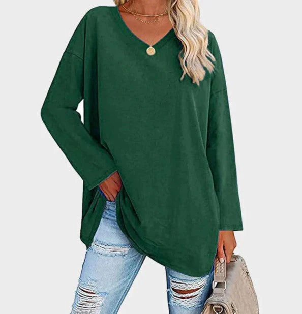 Heidi-Mode | Stylischer Langarmpullover für Ein Elegantes Alltagsoutfit - Image 4