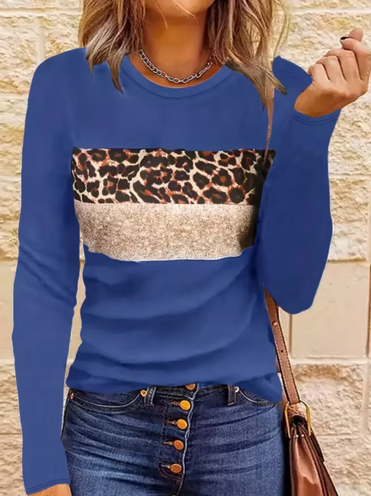 Heidi-Mode | Langarm-T-Shirt mit Leopardenmuster - Image 5