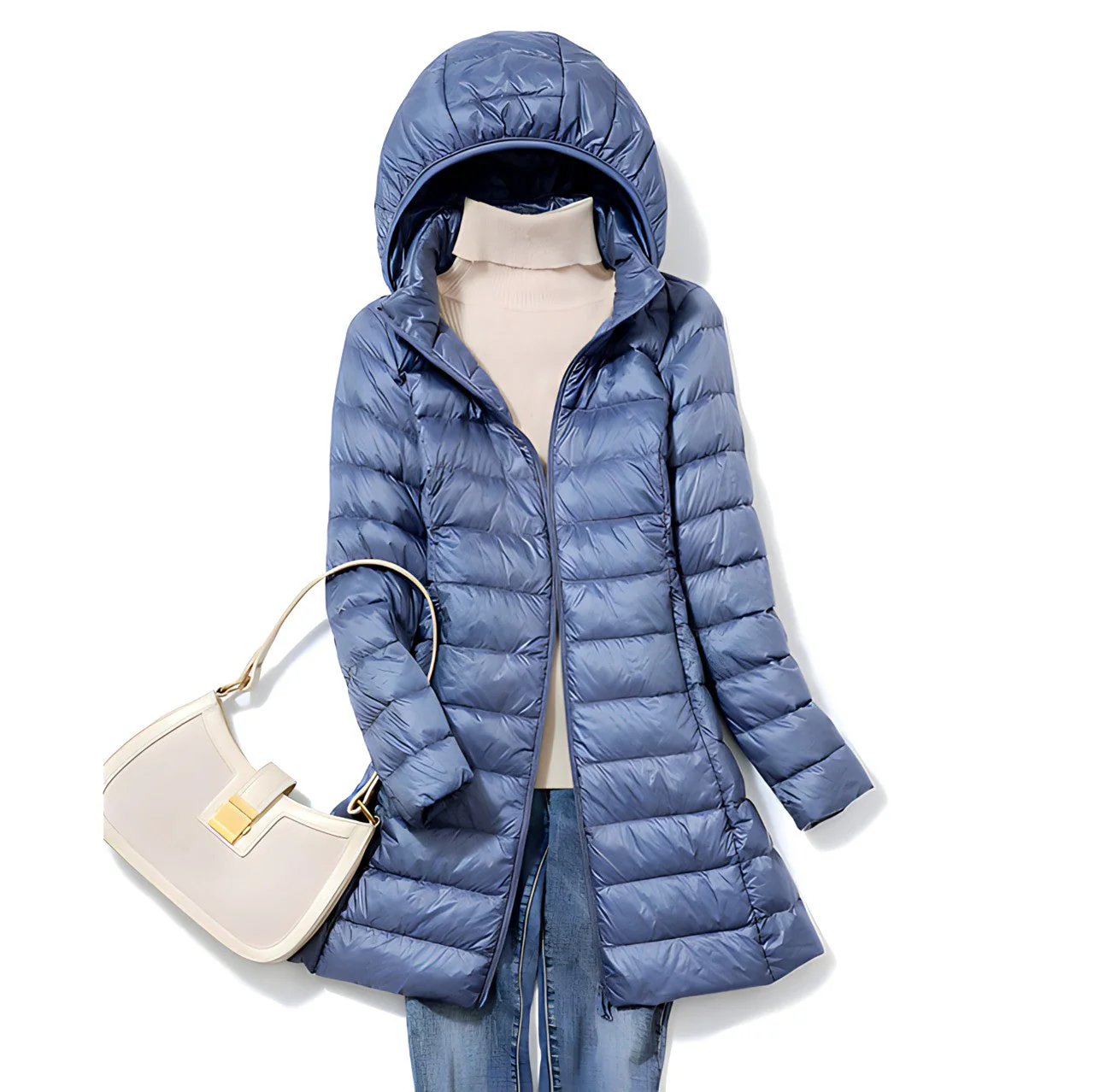 Heidi-Mode | Lange Daunenjacke für Damen - Image 6
