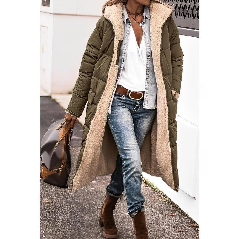 Heidi-Mode | Langer Bequemer Mantel für Frauen - Image 5