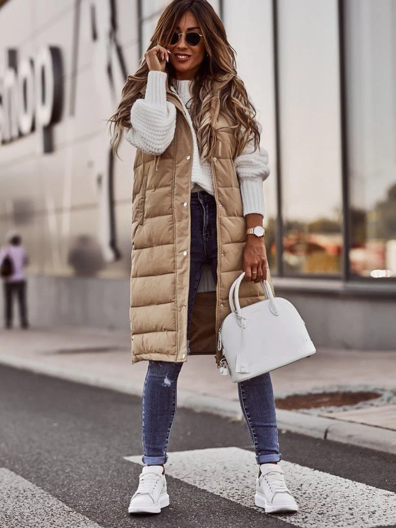 Heidi-Mode | Langer Bodywarmer Weste Camilla - Image 5