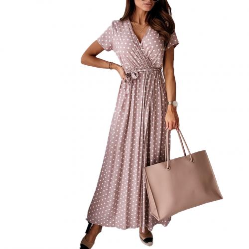 Heidi-Mode | Langes Gepunktetes Kleid - Image 9