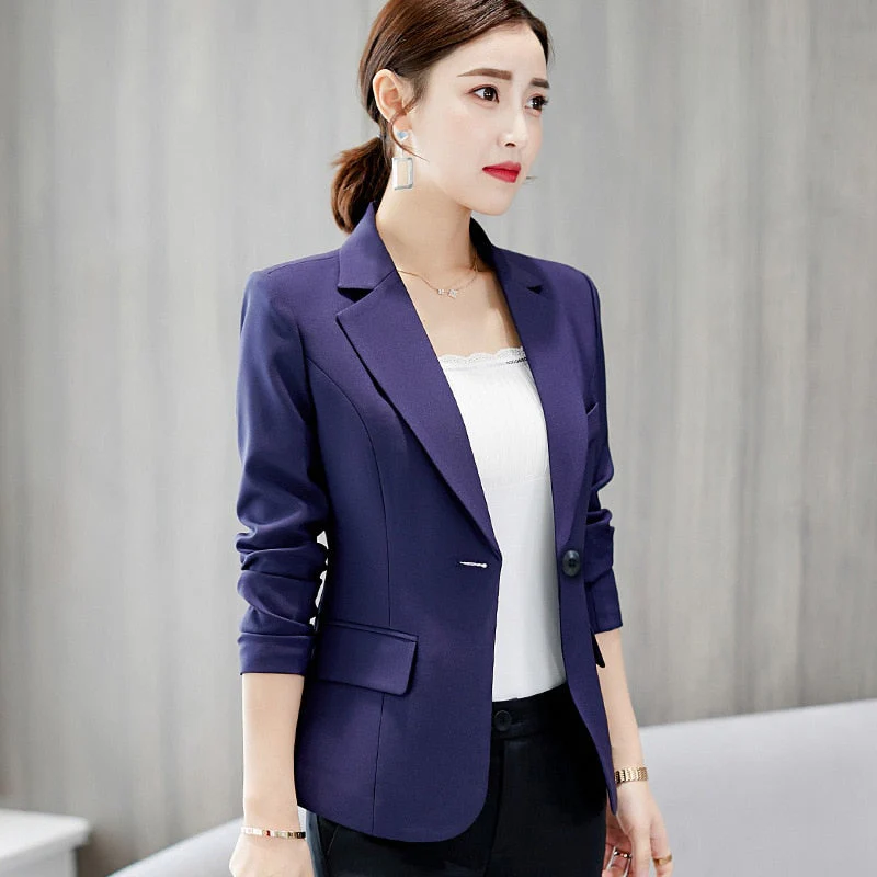 Heidi-Mode | Lässig Taschen Kurz Blazer - Image 16
