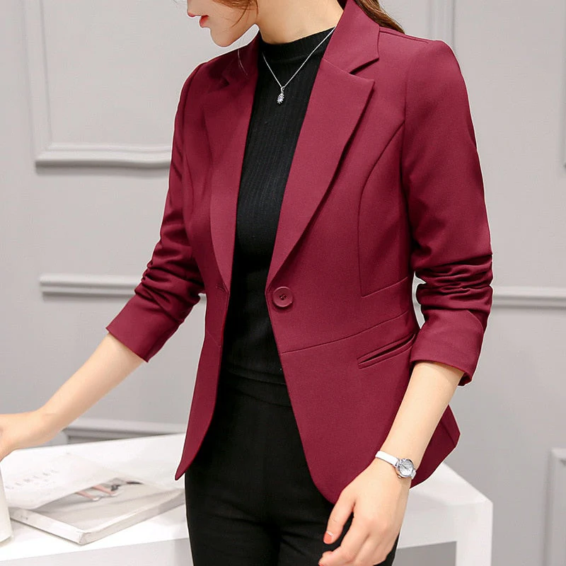 Heidi-Mode | Lässig Taschen Kurz Blazer - Image 3