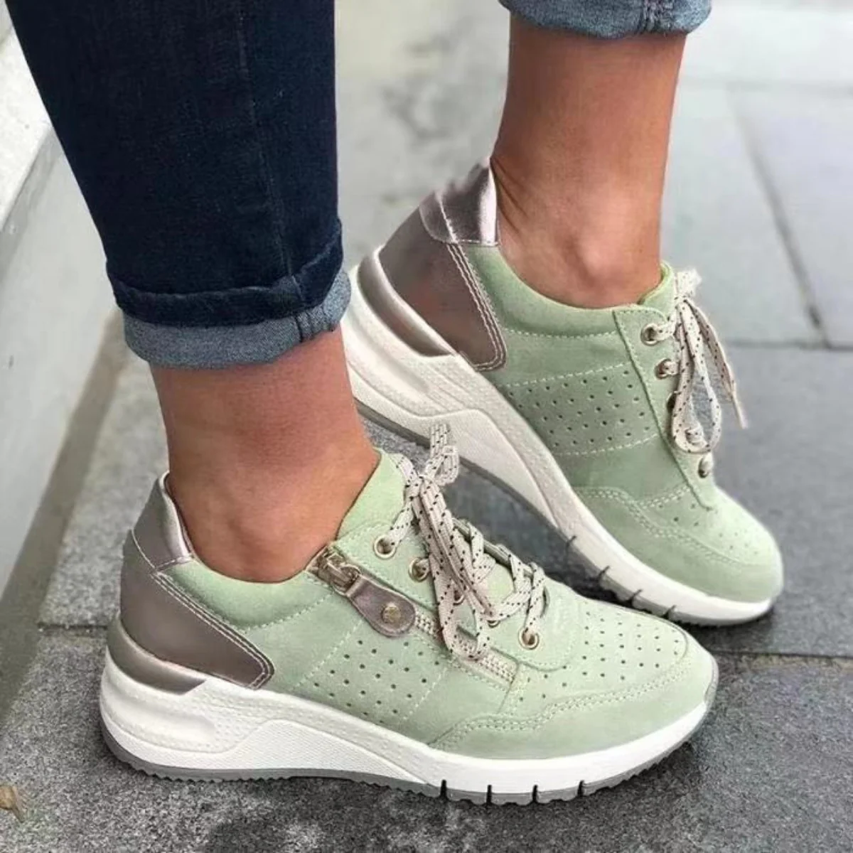 Heidi Mode | Lässige Damenschuhe Turnschuhe - Image 3