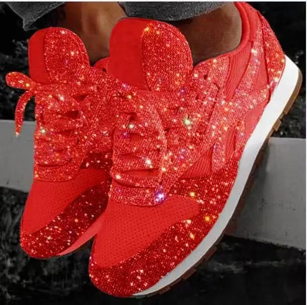 Heidi-Mode | Lässige Glitzerschuhe mit Pailletten - Image 4