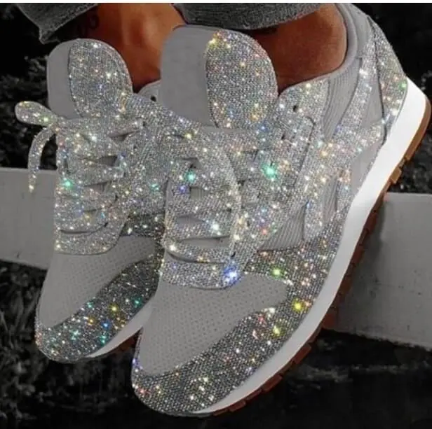 Heidi-Mode | Lässige Glitzerschuhe mit Pailletten - Image 5