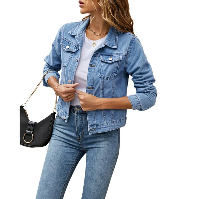 Heidi-Mode | Jacke In Jeansoptik für Damen - Image 3