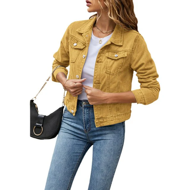 Heidi-Mode | Jacke In Jeansoptik für Damen - Image 7