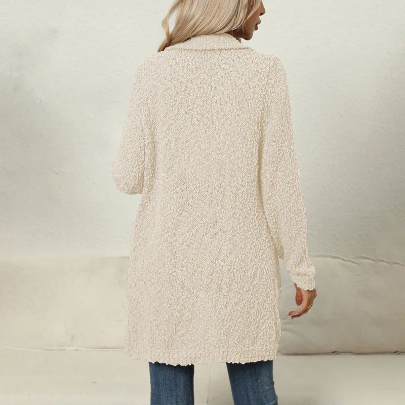 Heidi-Mode | Lässiger Einfarbiger Cardigan - Image 11