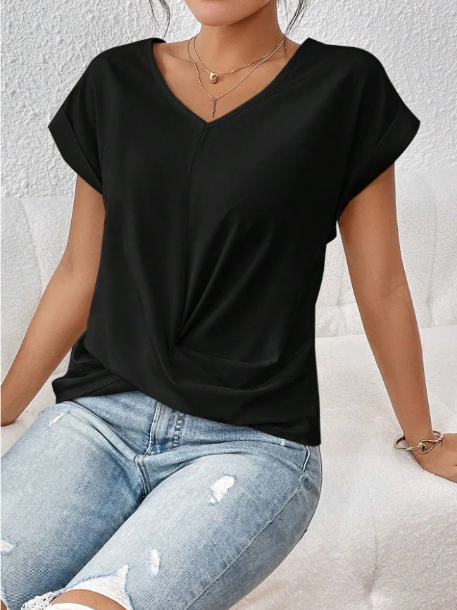 Heidi-Mode | Damen-T-Shirt Unregelmäßiger Schnitt - Image 4