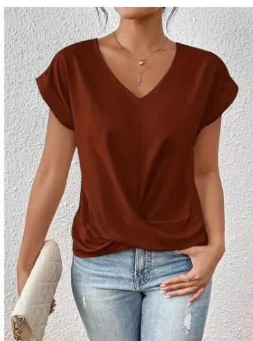Heidi-Mode | Damen-T-Shirt Unregelmäßiger Schnitt - Image 5