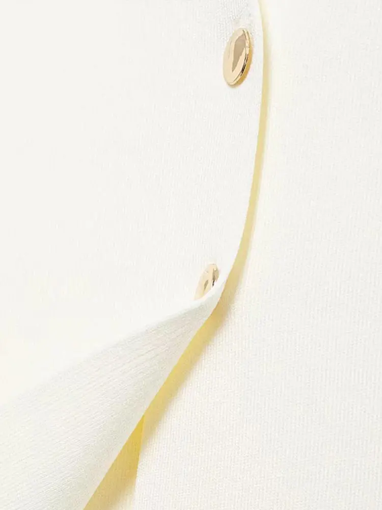 Heidi-Mode | Lässiges Einfarbiges Strickoberteil für Frauen - Image 4