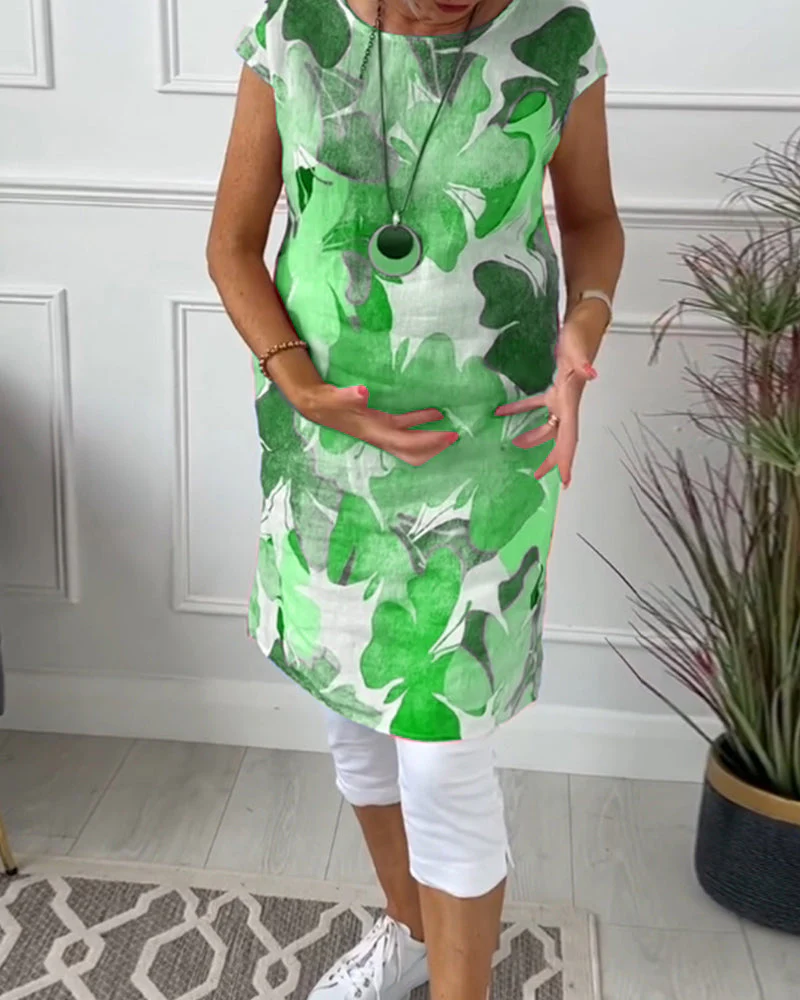 Heidi-Mode | Lässiges Longtop mit Farbenfrohem Blumenprint - Image 8