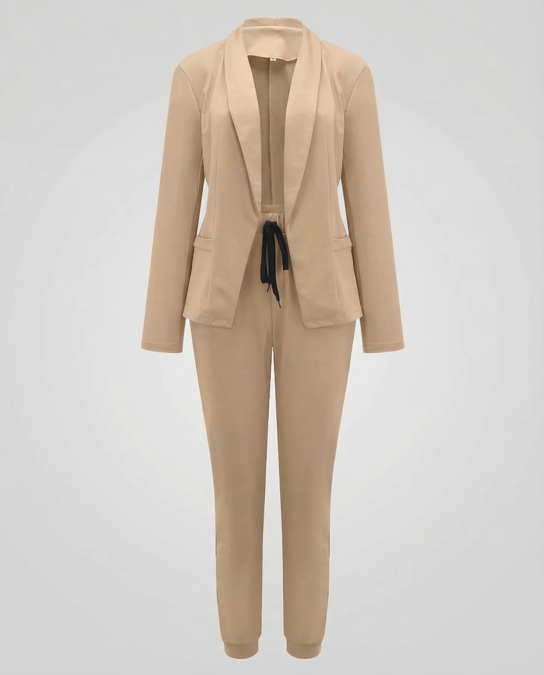Damen Polyester Anzugset mit lässigem Schnitt & modischem Design | Heidi-Mode - Image 4