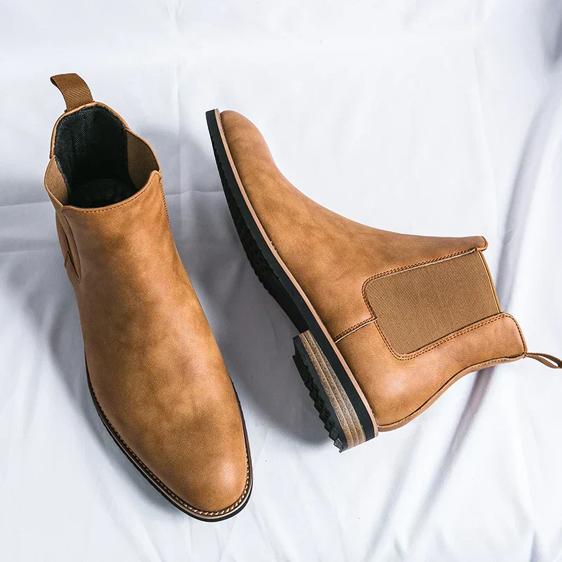 Heidi-Mode | Leder Chelsea Stiefel - Image 8