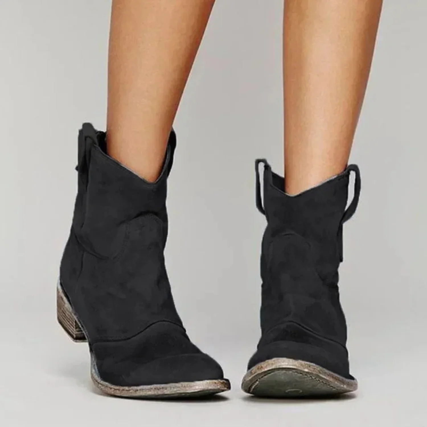 Heidi-Mode | Leder-Cowboy-Stiefel für Damen - Image 5