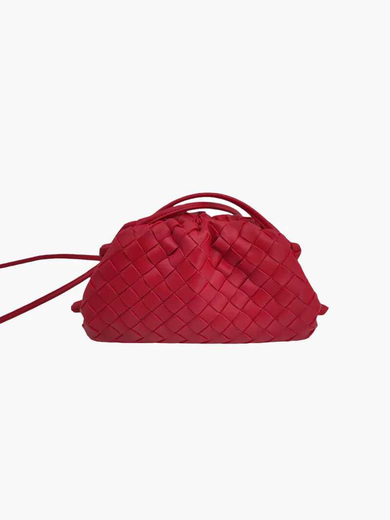 Heidi-Mode | Leder Umhängetasche für Damen - Minimalistische Gewebte Tasche - Image 7