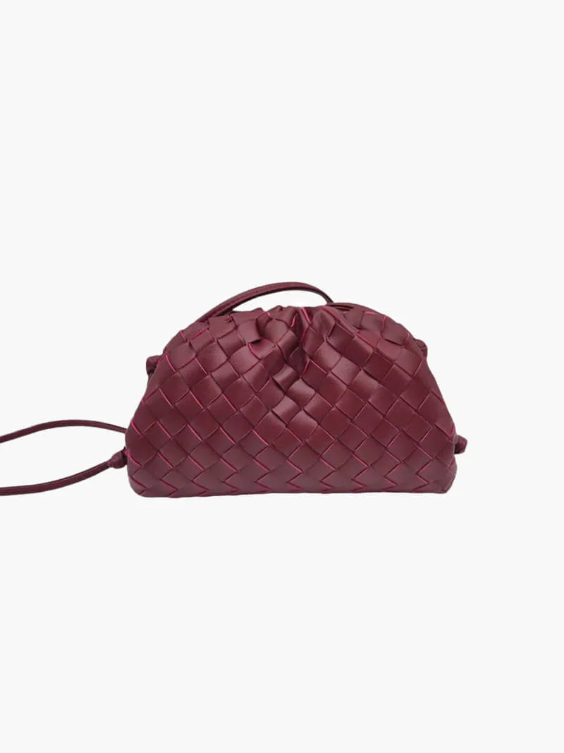 Heidi-Mode | Leder Umhängetasche für Damen - Minimalistische Gewebte Tasche - Image 8