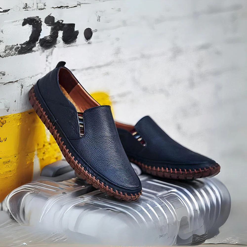 Heidi-Mode | Leder Premium Slipper Herren - Image 3