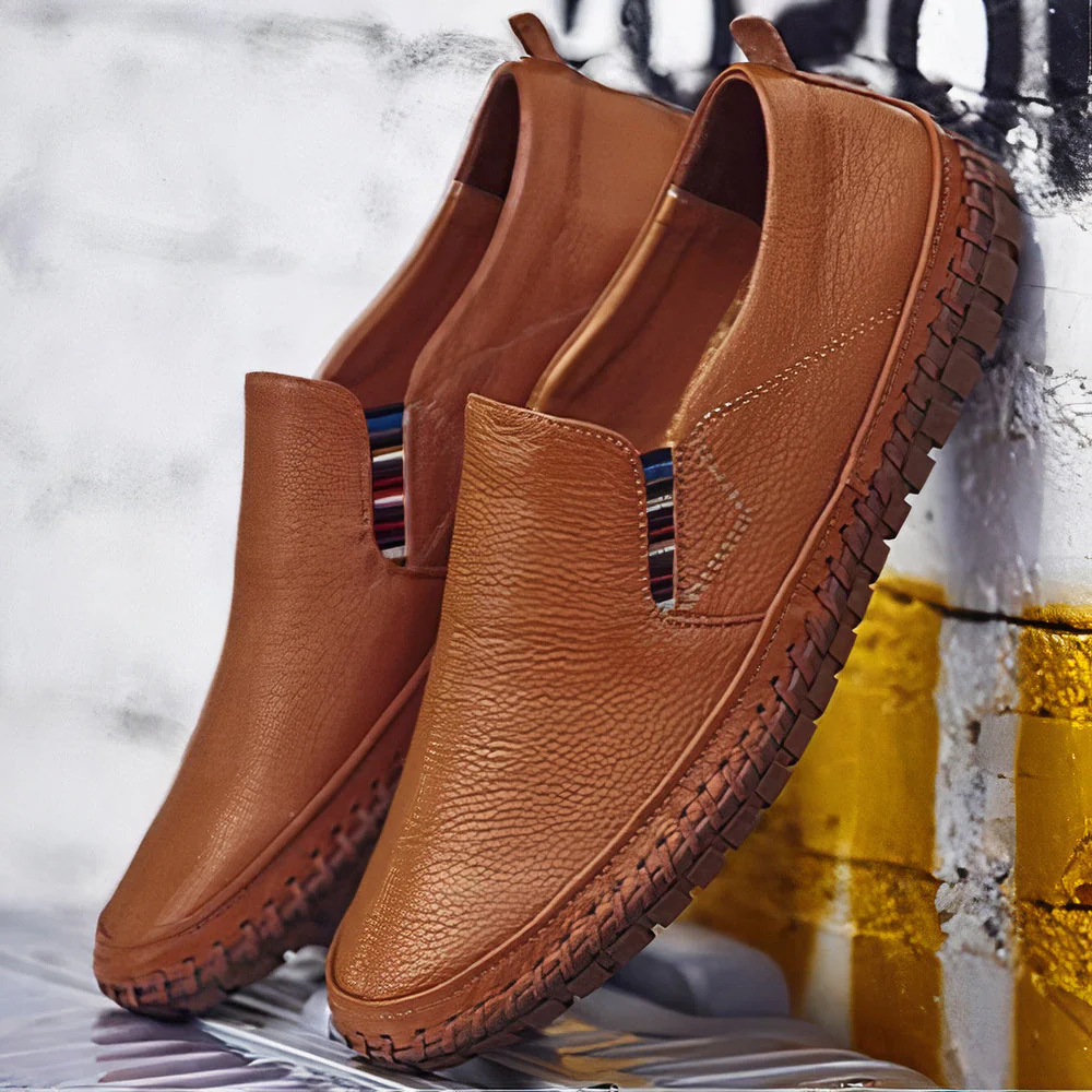 Heidi-Mode | Leder Premium Slipper Herren - Image 6