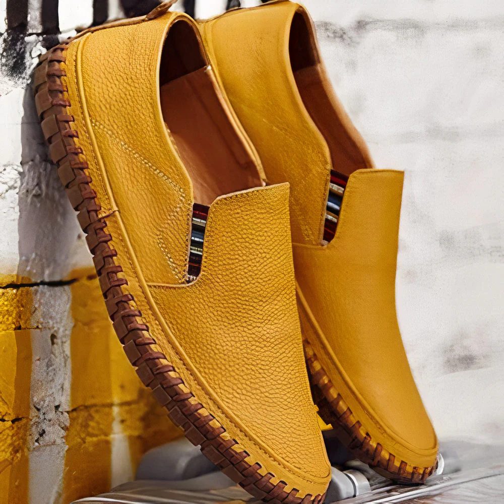 Heidi-Mode | Leder Premium Slipper Herren - Image 7